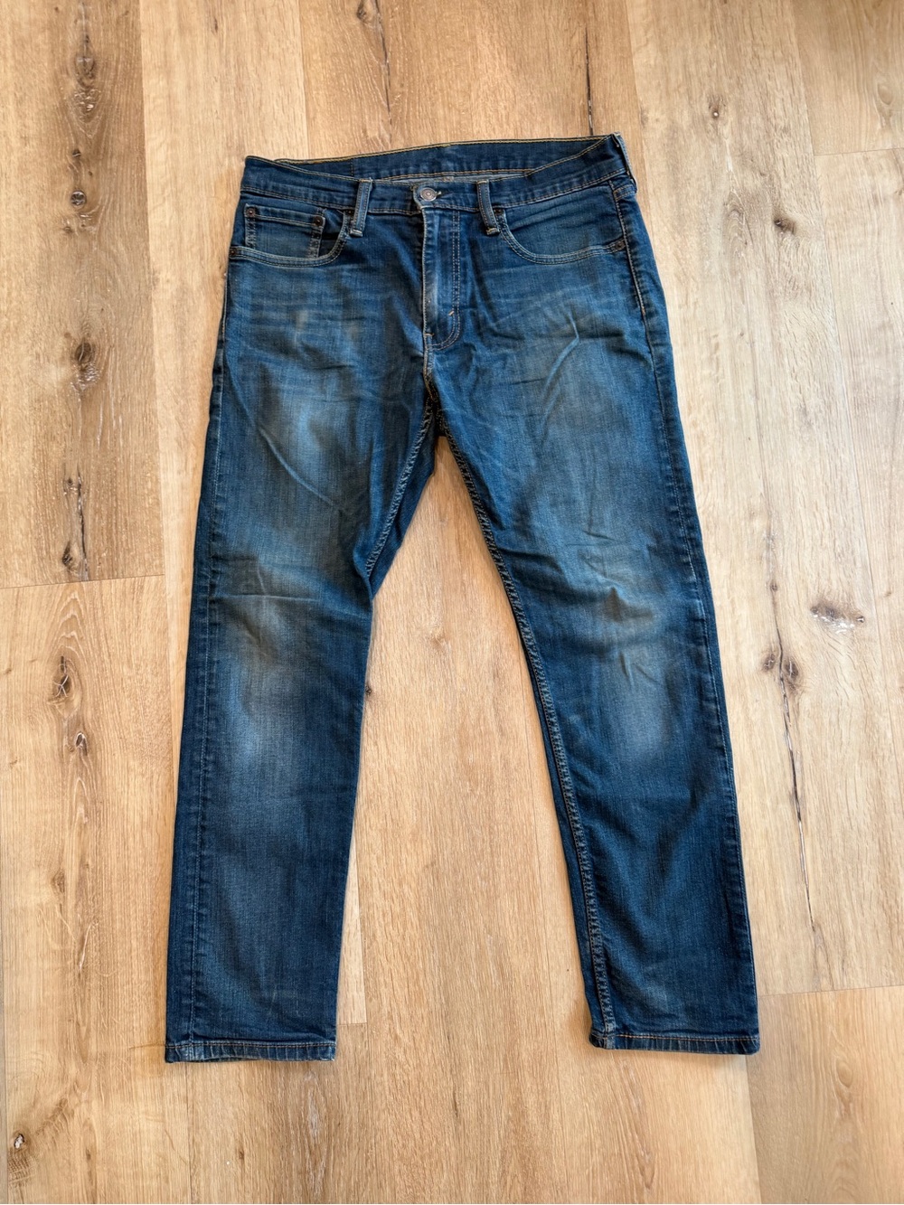 Levi’s 502 Red Tag W31 L30 Men's Dark Blue Washed Denim Jeans